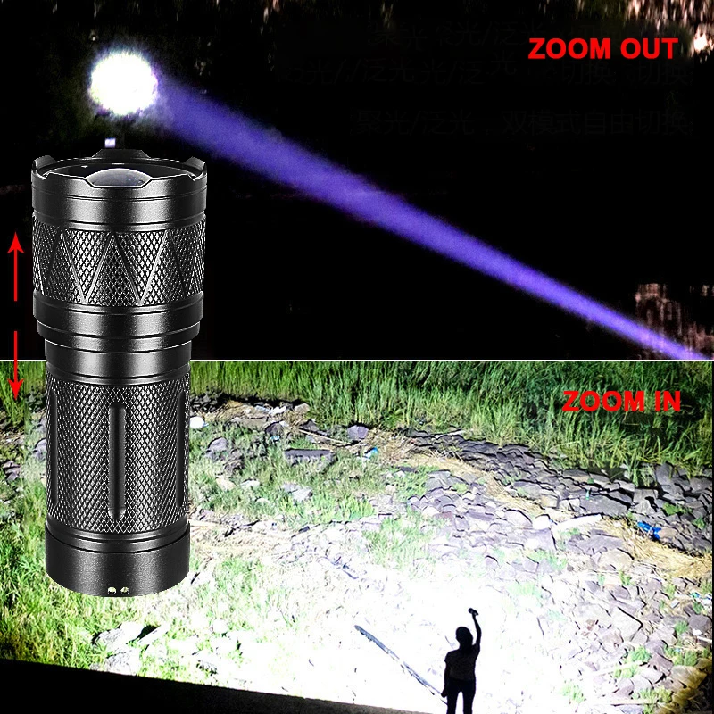 5200mAh 300W Powerful LED Flashlight High Power display Rechargeable Torch Portable Tactical Flashlights Outdoor Camping Lantern