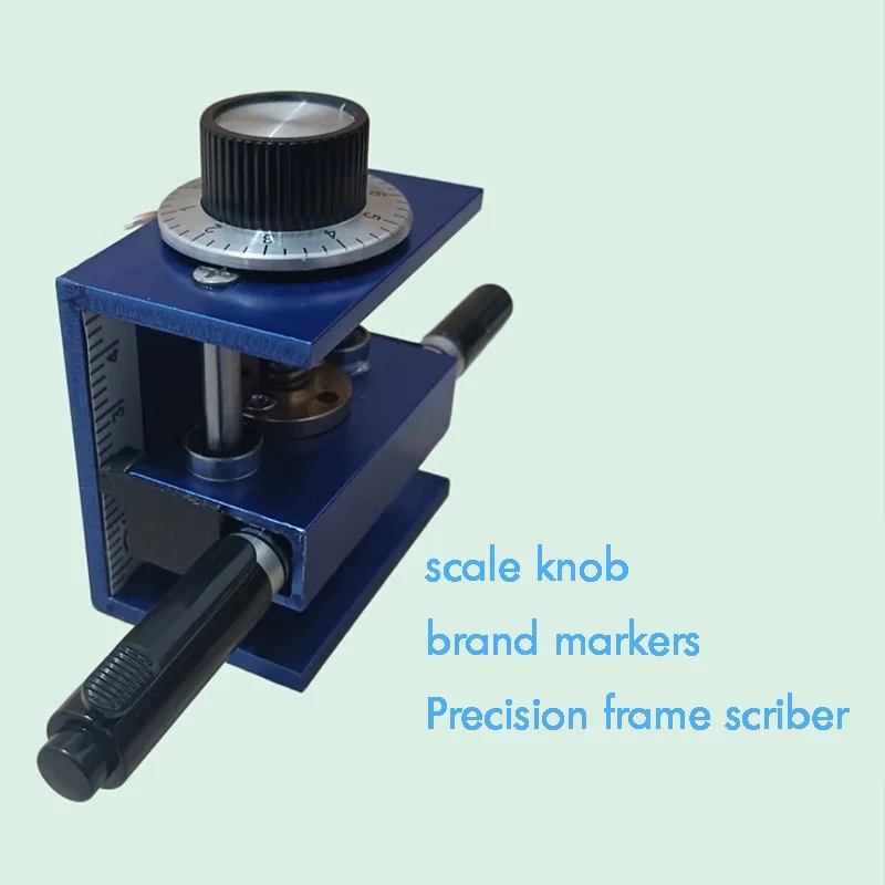 Adjustable Aluminum Alloy Scribe for Multiple Height Positions with Frame And Lens Template Markings Optician Tool