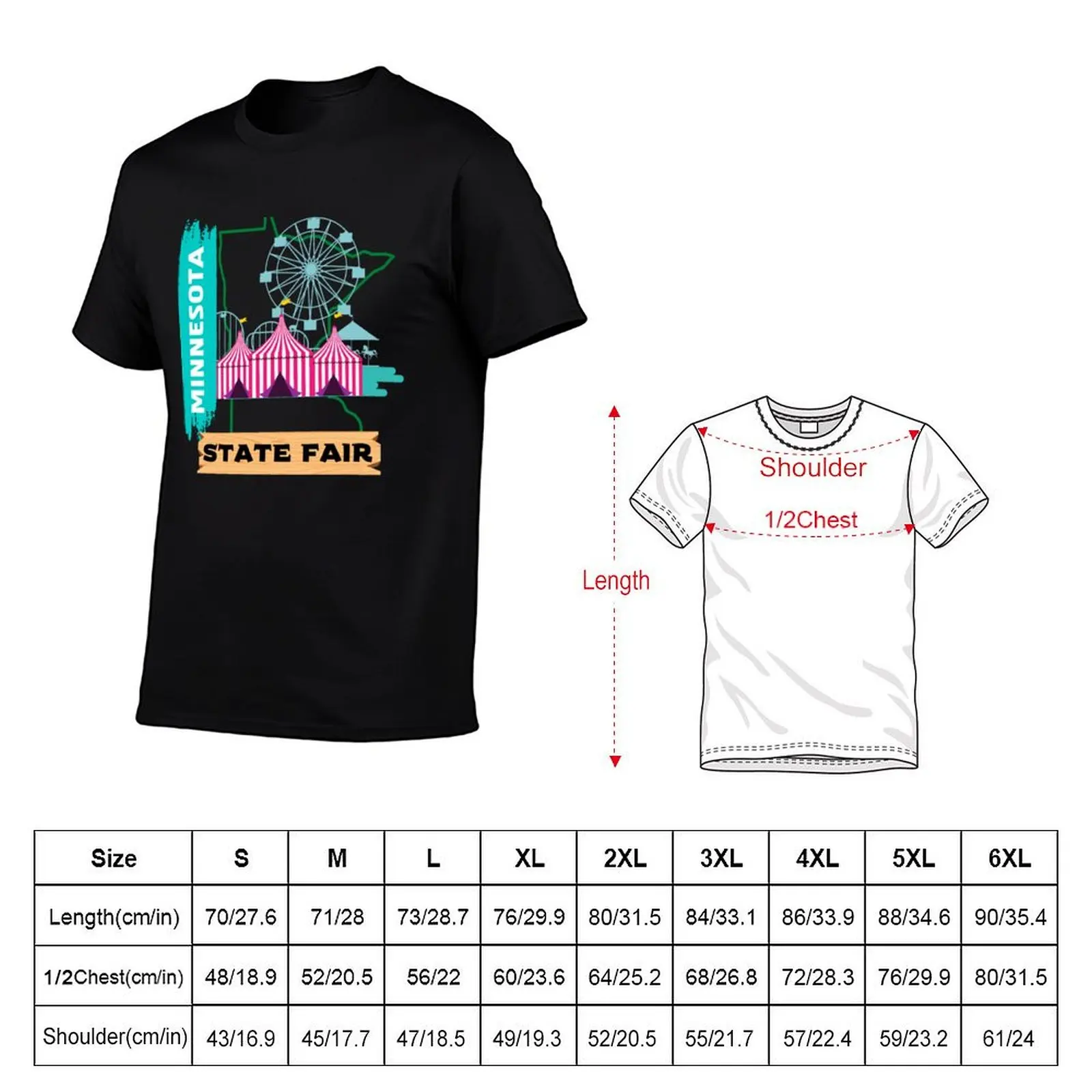Minnesota State Fair (1) T-Shirt Holiday Simple Tee Shirt