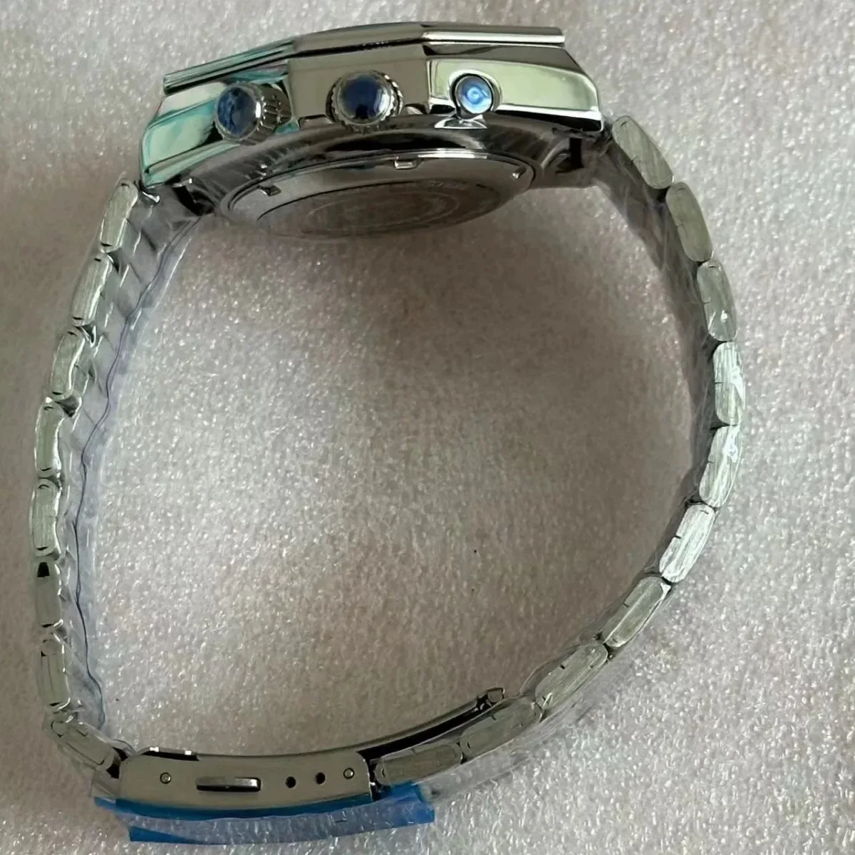 Orient RA-AA0B03L Orologio automatico da uomo 22J SK Crystal Steel Band Day-Date 200M Orologio da polso sportivo subacqueo retrò resistente all'acqua