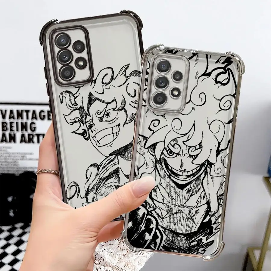 

Anime Ones Pieces Luffies Soft Cover Case for Samsung Galaxy A24 A21s A52 A17 A25 A26 A13 A15 A16 A33 A35 A36