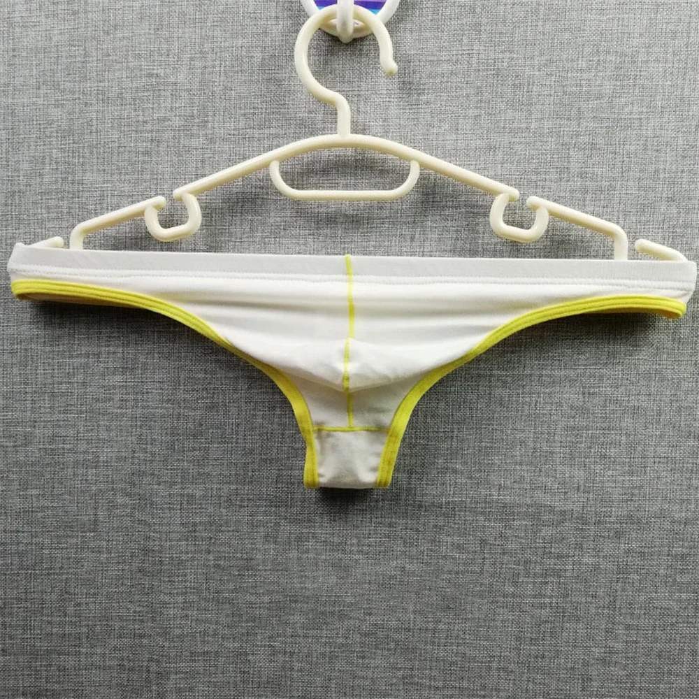 

Fashion Hot Sale New Men Underwear Thong Low Waist M~2XL Sexy Size M-2XL Soft Underpants Breathable Brief Briefs