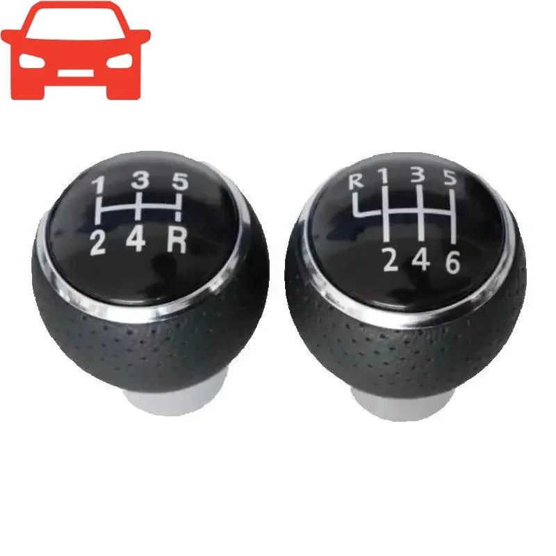 For Leather Wrapped Manual Gear Shift Knob Handball Fit Mitsubishi Lancer EX EVO Comfort Replacement Gear Lever Head