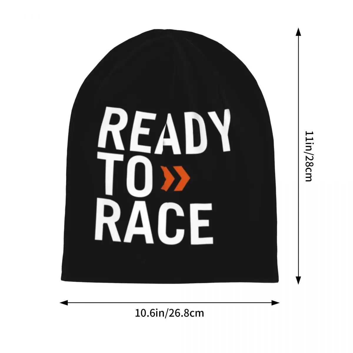 Ready To Race Bonnet Hat Goth Outdoor Skullies Beanies Hat for Men Women Spring Multifunction Caps