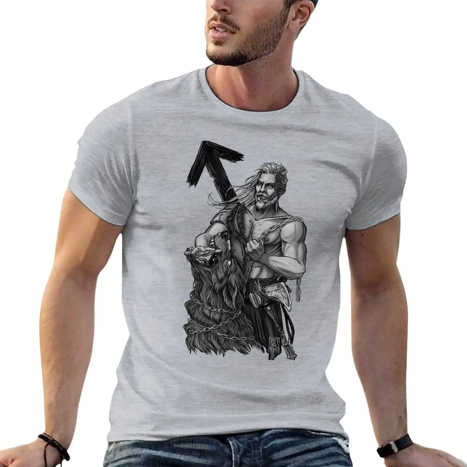 

Tyr - nordic god T-Shirt Aesthetic clothing t-shirts man mens white t shirts