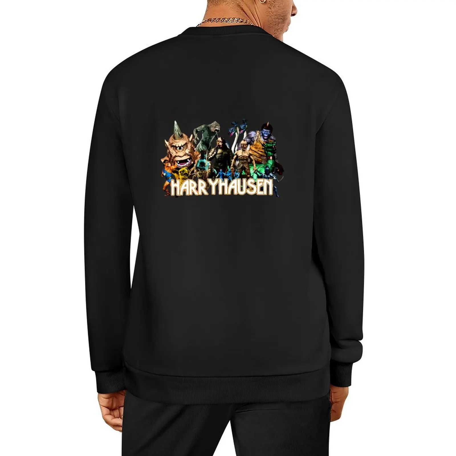 

Ray Harryhausen Creature Tribute Pullover autumn clothes men clothes men's sweat-shirt set hoody