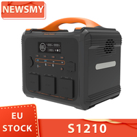 NEWSMY S1210 1200W 1102.5Wh Portable Power Station LiFeMnPo4 Battery 1.2 Hours Quick Charge PD100W Output 1200W Pure Sine Wave