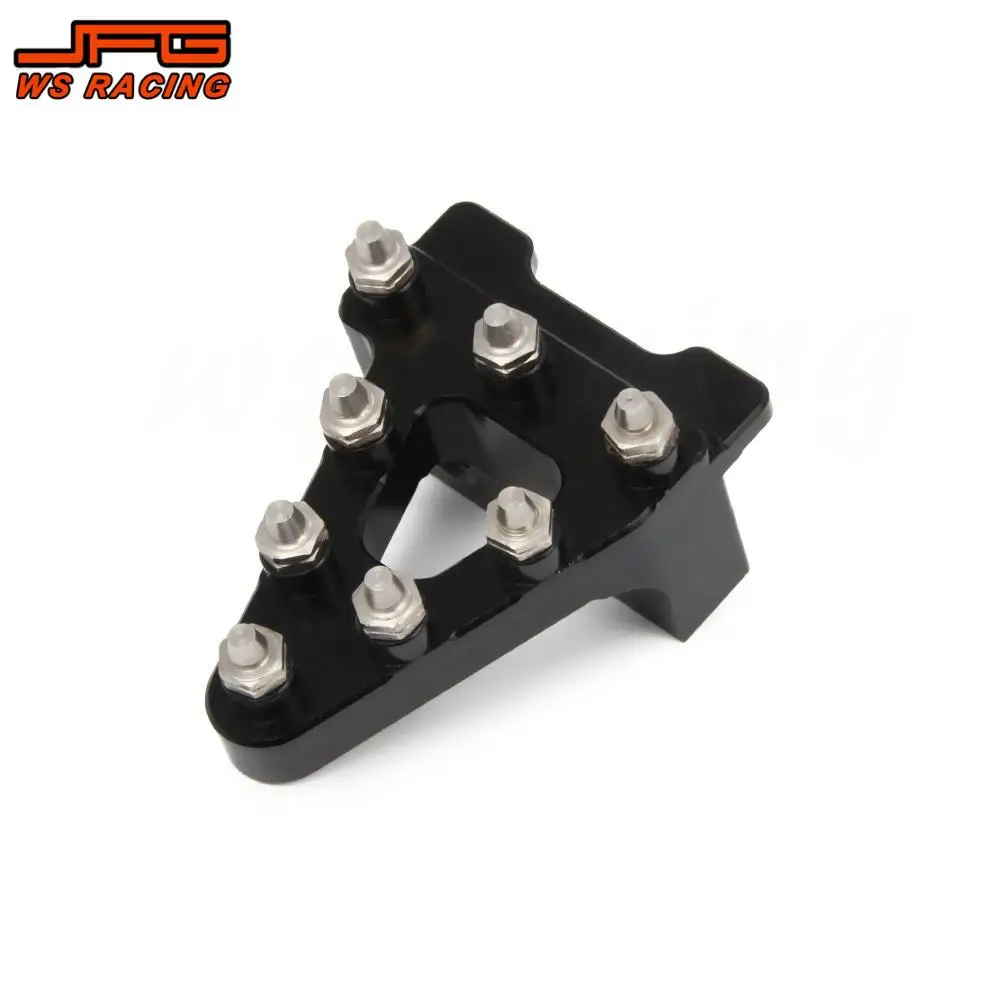 CNC Aluminum Motorcycle Brake Pedal Step Tip For SDG SSR COOLSTER 70 90 107 110 125CC dirt pit bike