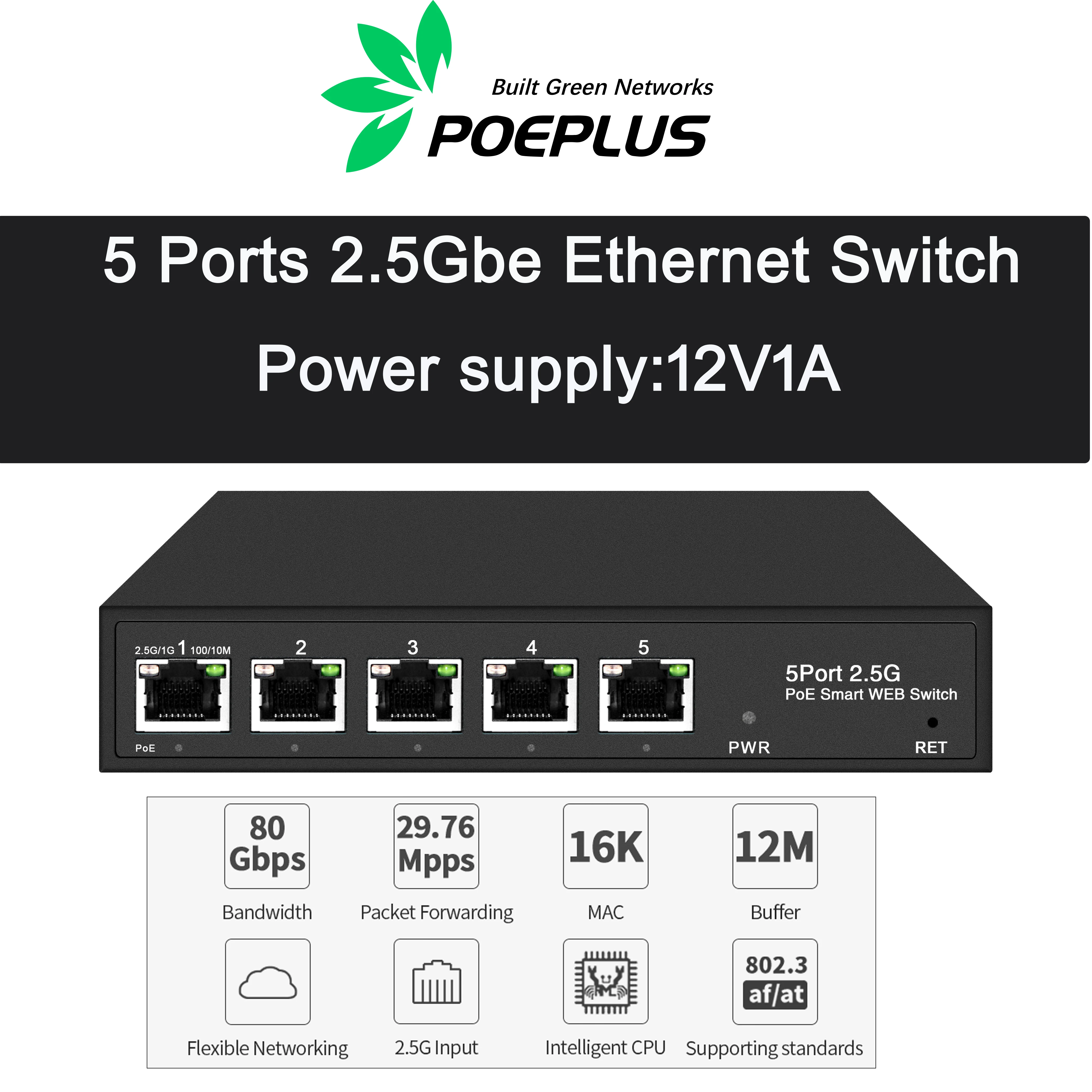 5-ports-25g-ethernet-poe-switch-full-25g-poe-or-rj45-non-managed-switch