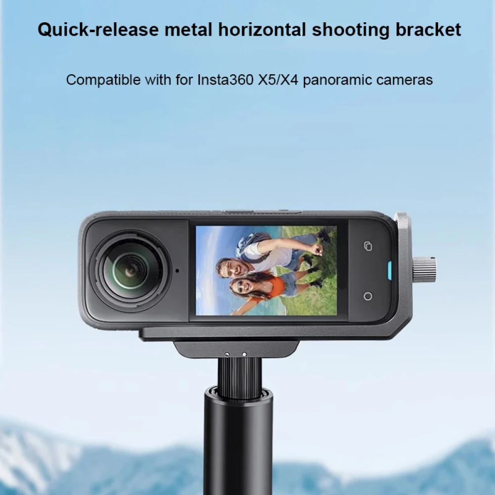 

Vertical Horizontal Quick Release Mount for Insta360 X5 L-shaped Magnetic Foldable Mount Adapter Sport Camera Accessories