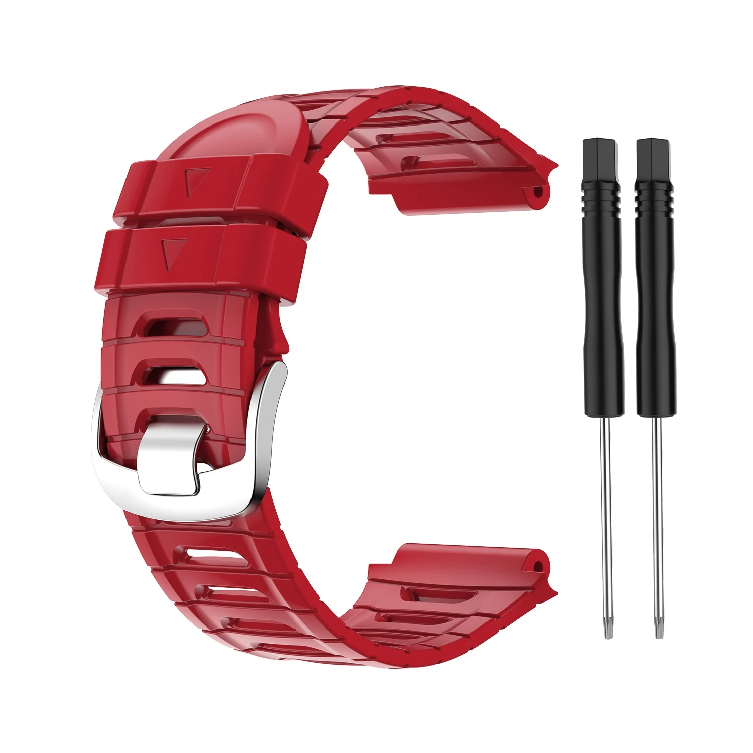 Watch Band Silicone Watch Band Strap Replacement for Garmin Forerunner 920XT Wristband Red