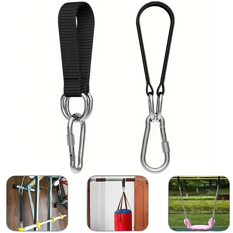 25cm/35cm 2pcs Durable Outdoor Camping Swing Extension Sling, Pet Towing Rope Extension Strap, Strong Load-Bearing Capacity