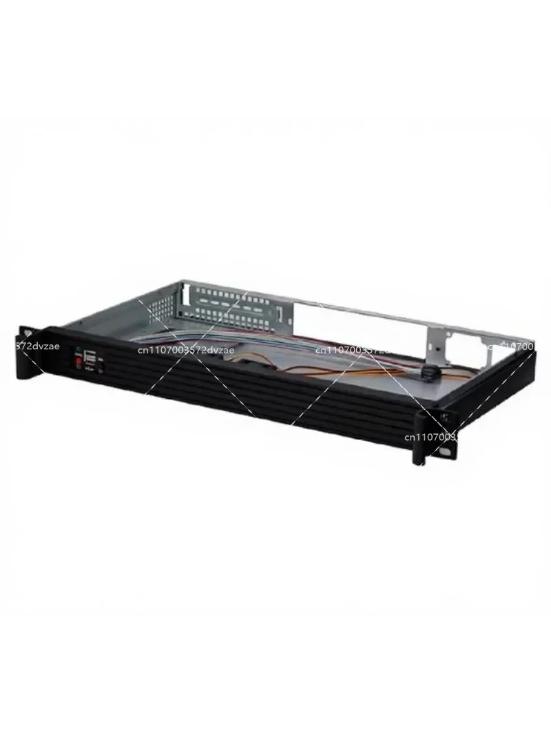 1U 250L 19 Inch Rackmount Server Case Mini ITX Flex Empty Chassis Box for Storage - Network Equipment Enclosure