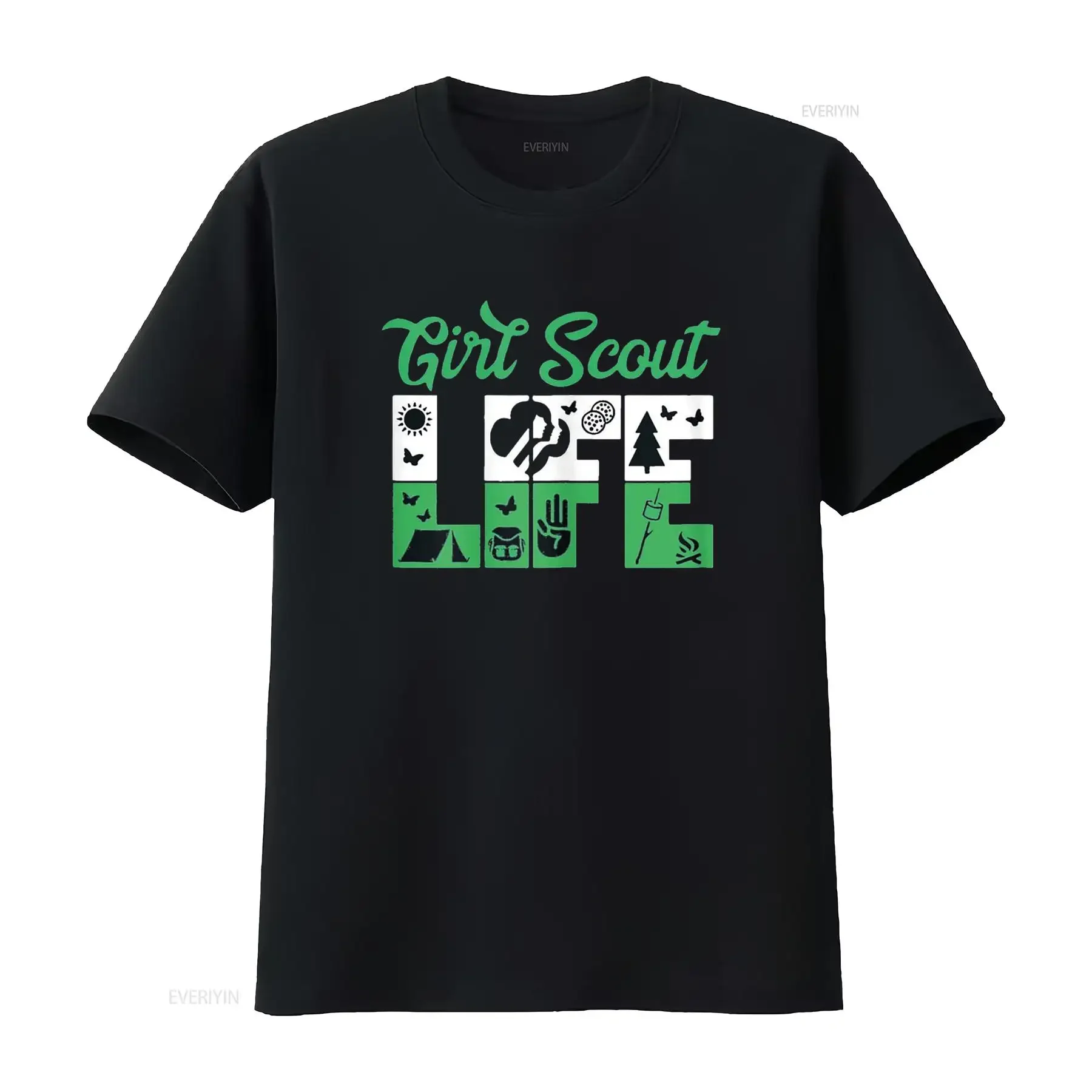 

Женская футболка Vivay Scout Cookie Girl Life Troop Leader Momlife, винтажная стираная удобная уличная дышащая футболка