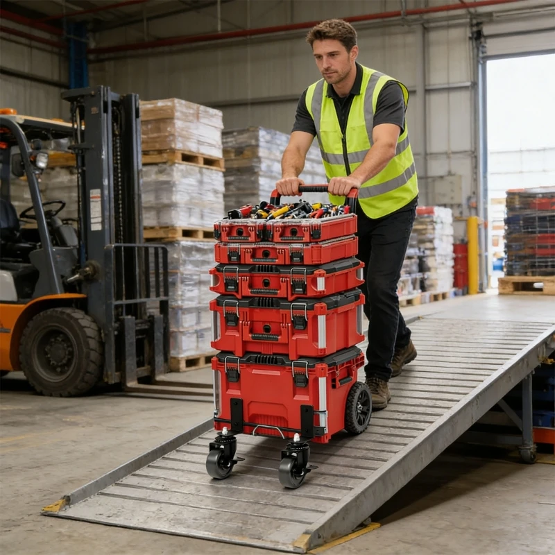 

D8KE Набор из 2 передних съемников с отделкой для передвижных ящиков для инструментов Простая установка Отказ в модификации