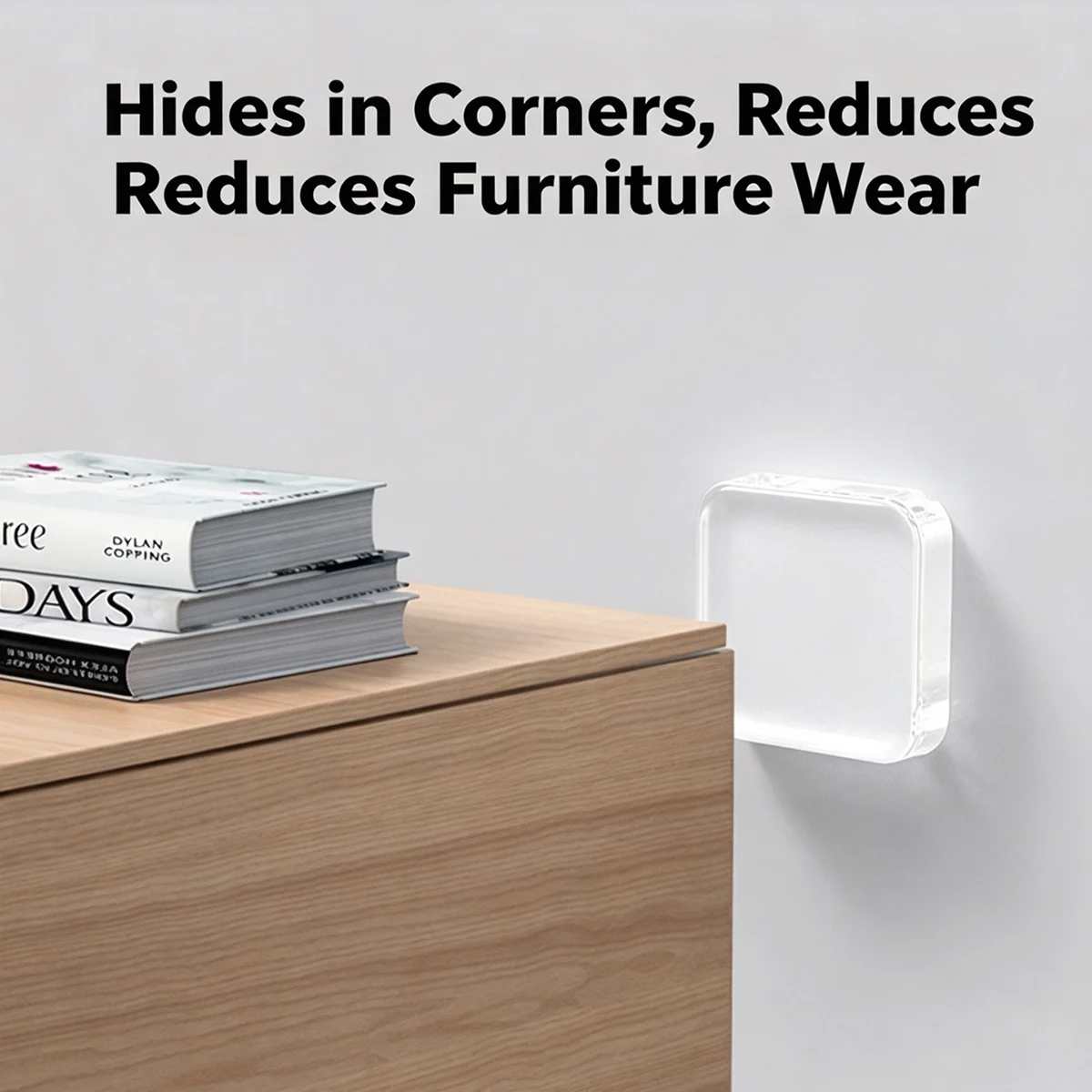 Door Knob Wall Shield Clear Soft Rubber Door Stopper Door Handle Bumper Wall Protector Mute Stickers Muffler Pad Protective Plug