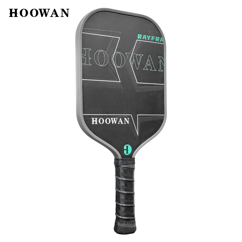 HOOWAN RAYFRA Pickleball Paddle Carbon Textured Surface 16MM Polymer Honeycomb Core