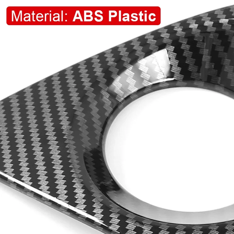 Car Under Front Bumper Fog Light Frame Lamp Shade Grill Cover Bezel Stickers For Toyota Corolla Cross XG10 2021-2024 2025 Hybrid