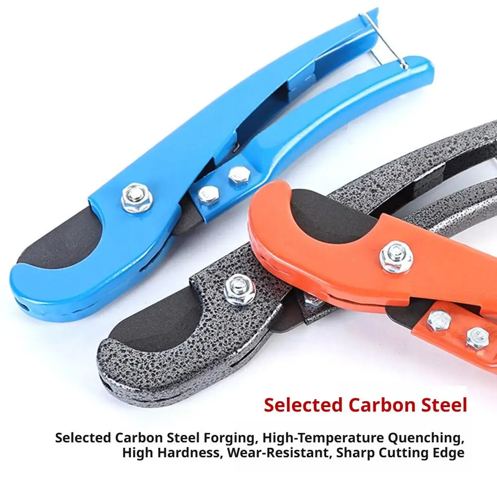 Plastic Garden Irrigation Water Pipe Scissor One-Hand Operation PVC PPR Tube Cutting Tool Portable PEX Pipe Cutter Tool