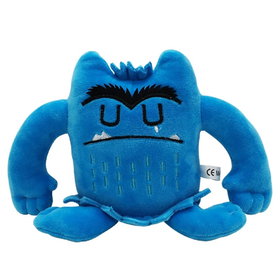 6 stks/set 6 Kleuren Kawaii De Kleur Monster Pluche Pop Kinderen Monster Kleur Emotie Plushie Knuffel Voor Kinderen verjaardagscadeautjes