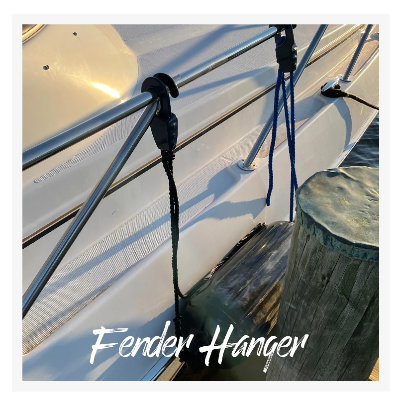 The Original Single Handed Boat  Hanger - Made From UV Resistant Plastic