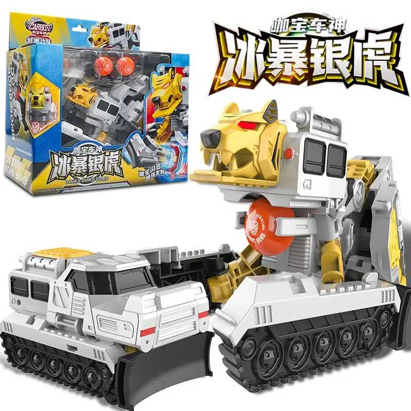

Hello Carbot Automatic Deformation Robot Toy Convertible Action Figure Plastic Model Robot Car Toy Anime Series Children Gift