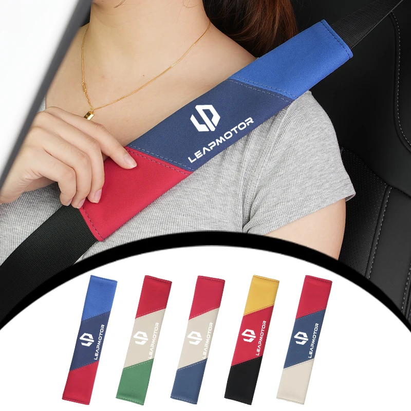 

Car Seatbelt Shoulder Cover Safety Belt Shoulder Protector Pad Cars Interiors For Leapmotor T03 S01 C11 C01 C10 Leap Motor