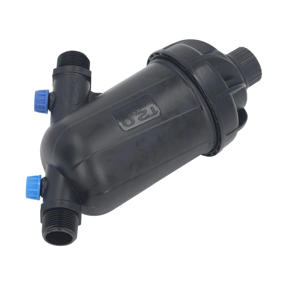 Plastic Irrigation Filter 1in Male Thread Screen Type Drip Irrigation Filter Disc Type 3/4in Male Thread