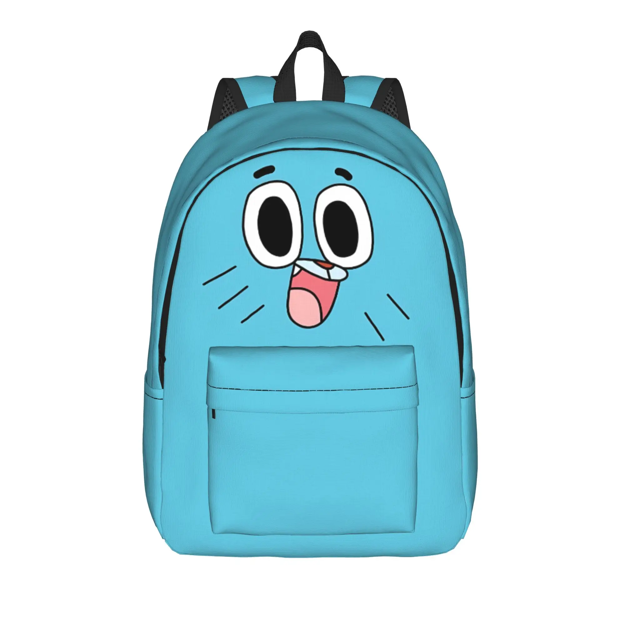 Gumball Gum Ball Watterson Amazing Cartoon Backpack Women  Durable Backpacks Polyester Kawaii High School Bags Cycling Rucksack