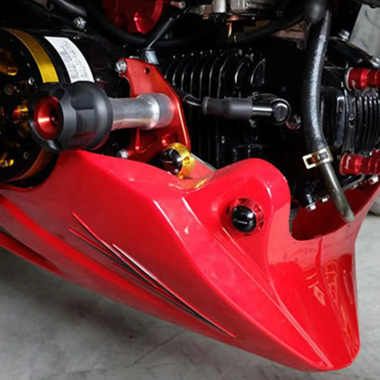 

Motorcycle Lower Leg Fairings Engine Protector Under Cowl Fairing Cover For Aesthetic Weather Protection Daily Commuting Racing