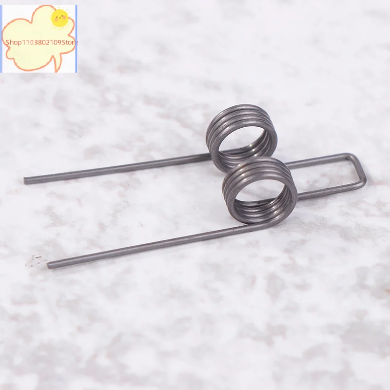 [Y]2PCS Double Torsion Spring 1.1 Wire Diameter 10.5mm Outside Diameter Strong Torsional Spring