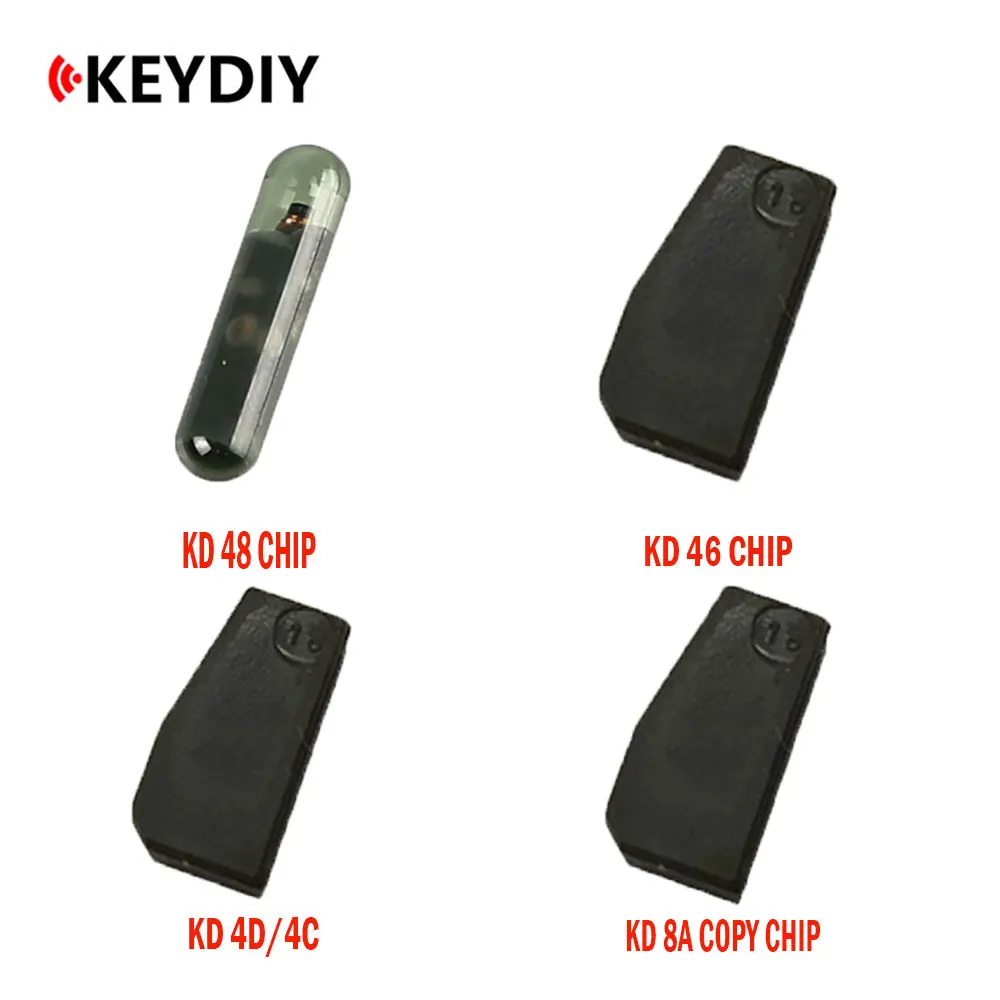 100pcs KD Transponder Chip KD 4D/4D KD 48 KD 46 Copy Super Chip for KEYDIY KDX2 Key Programme 4C 4D 46 48 Car Key Accessories