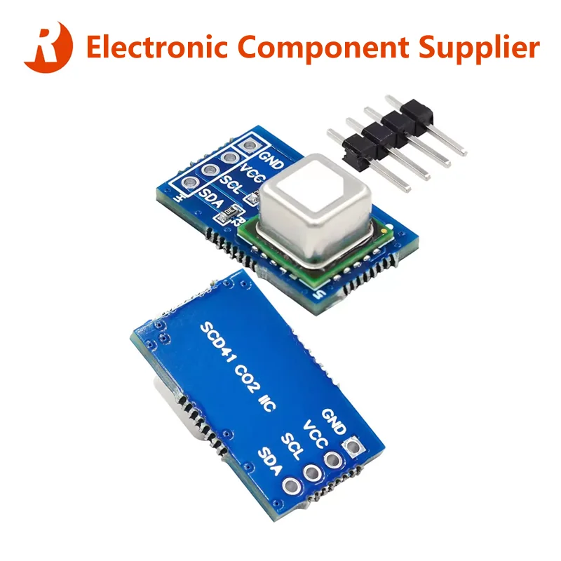 Gas Sensor Module Detects CO₂ Carbon Dioxide Temperature And Humidity in One Sensor SCD40 SCD41 I₂C Communication BRAND NEW