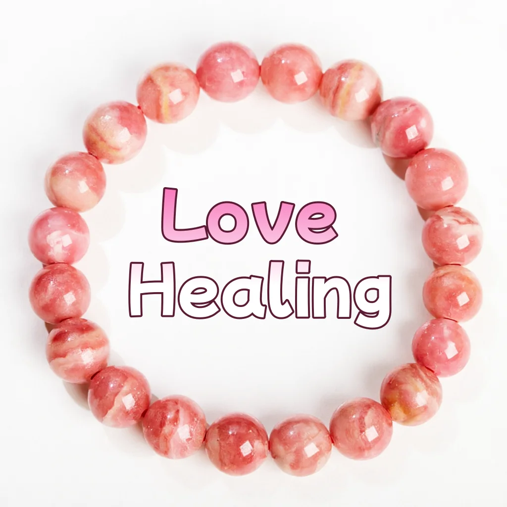 5A 5-10mm Natural Beads Rhodochrosite Bracelet Argentina Red Stone Beads Stretch Bangle for Women Healing Crystal Jewelry Gift 2
