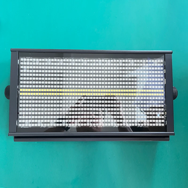 

Uponelite 120W LED RGBW 48+8-Segment Strobe Lights DMX512 Wash Stage Light Uplight DJ Lights for Party Disco Wedding Bar KTV