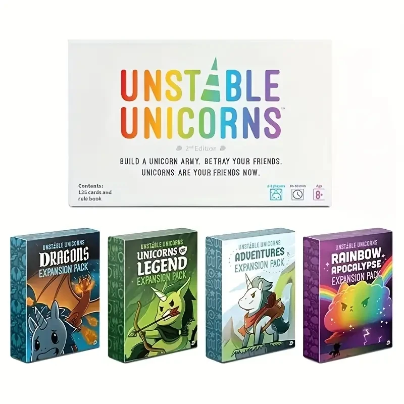 UNICORNS BOARD CARD Game