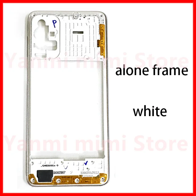 NEW For Samsung Galaxy M51 M515 Housing Phone Middle Frame Chassis cover shell Case Side Buttons Repair Parts Replacement