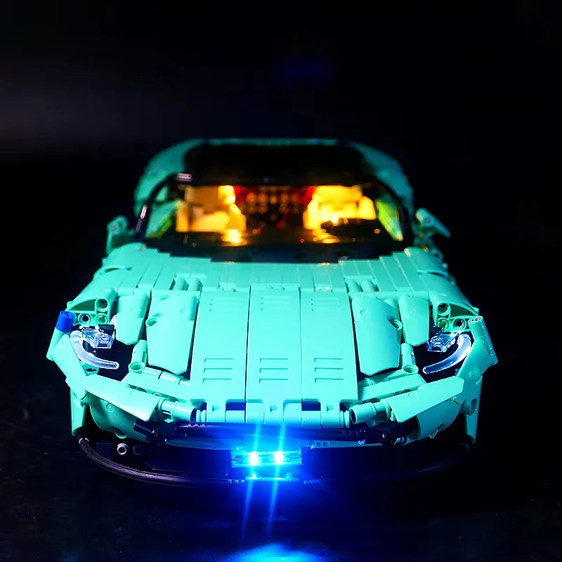 DIY RC LED Light Kit For LEGO K85 Technical Sports Car   (Only LED Light,Without Blocks Model)