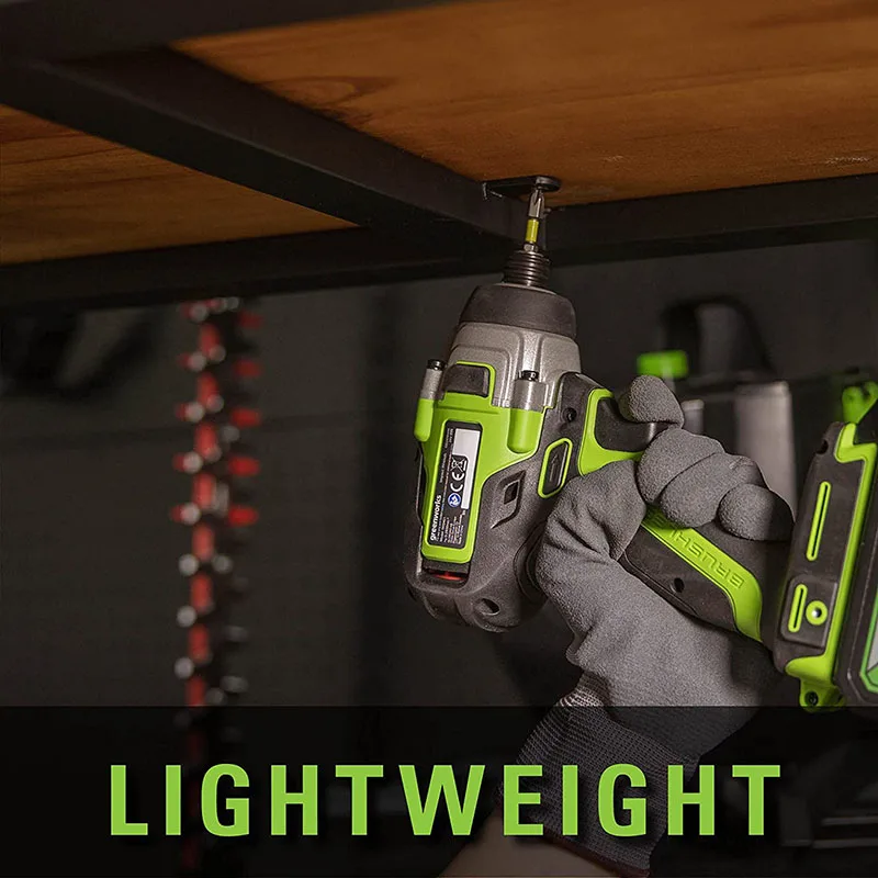 Greenworks 24V Brushless Impact Driver Kit, 300N.m 3-Speed