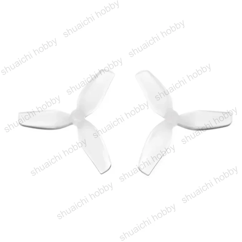 2 أزواج HQprop خفيفة Whoop الدعامة 1.4 بوصة ثلاثة شفرات المروحة 1.4X1.1X3 (35 مللي متر)-1 مللي متر ل الطائرة بدون طيار RC طائرة نموذجية الملحقات