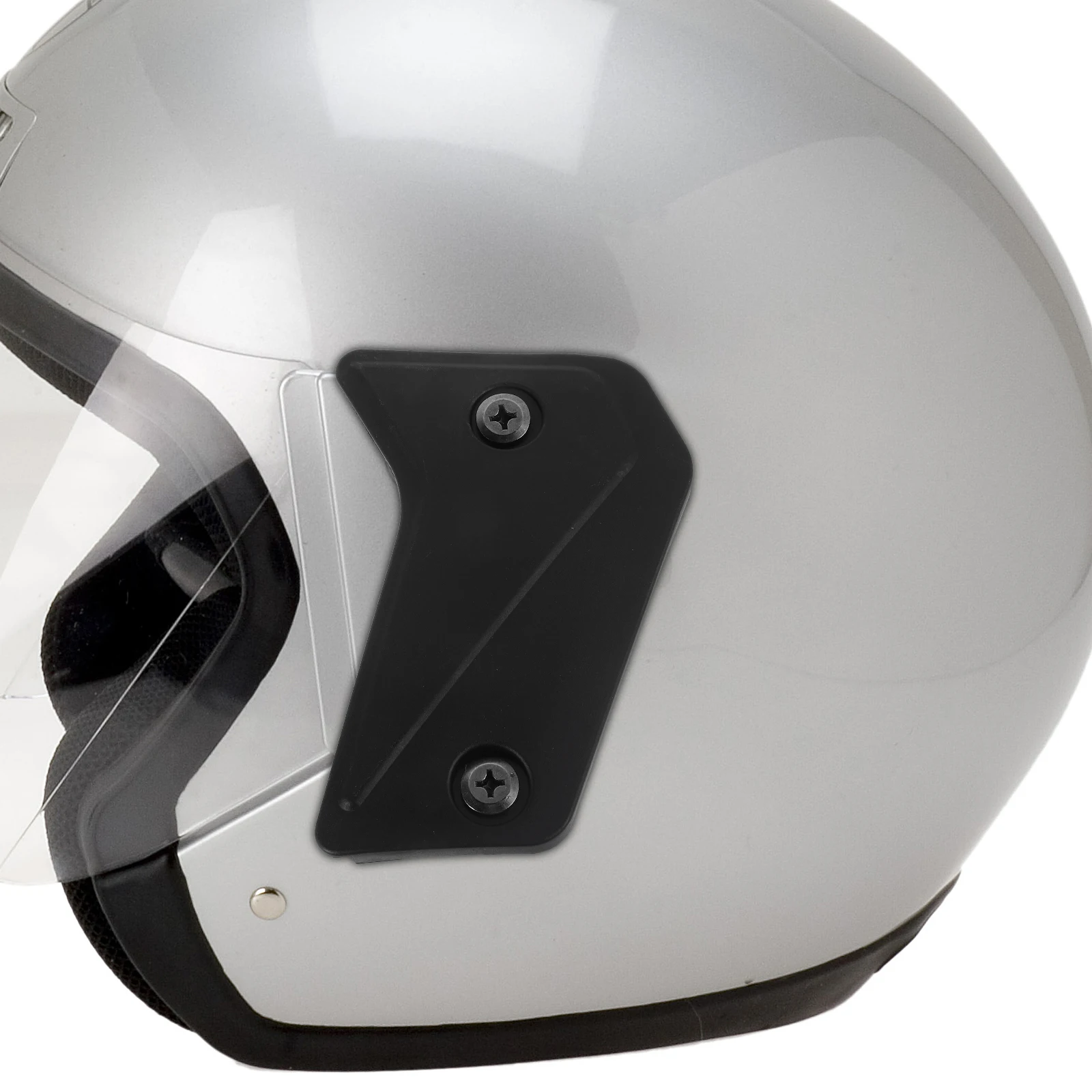 1Set Motorrad Zubehör Schwarz Ersatz Visier Verschluss Installation Teil Langlebig Schild Schloss