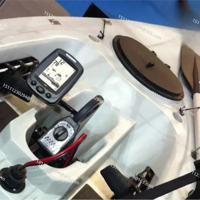 

Single Person Electric Propulsion Kayak Canoe Hard Plastic Canoe Road Fishing Boat Accessories