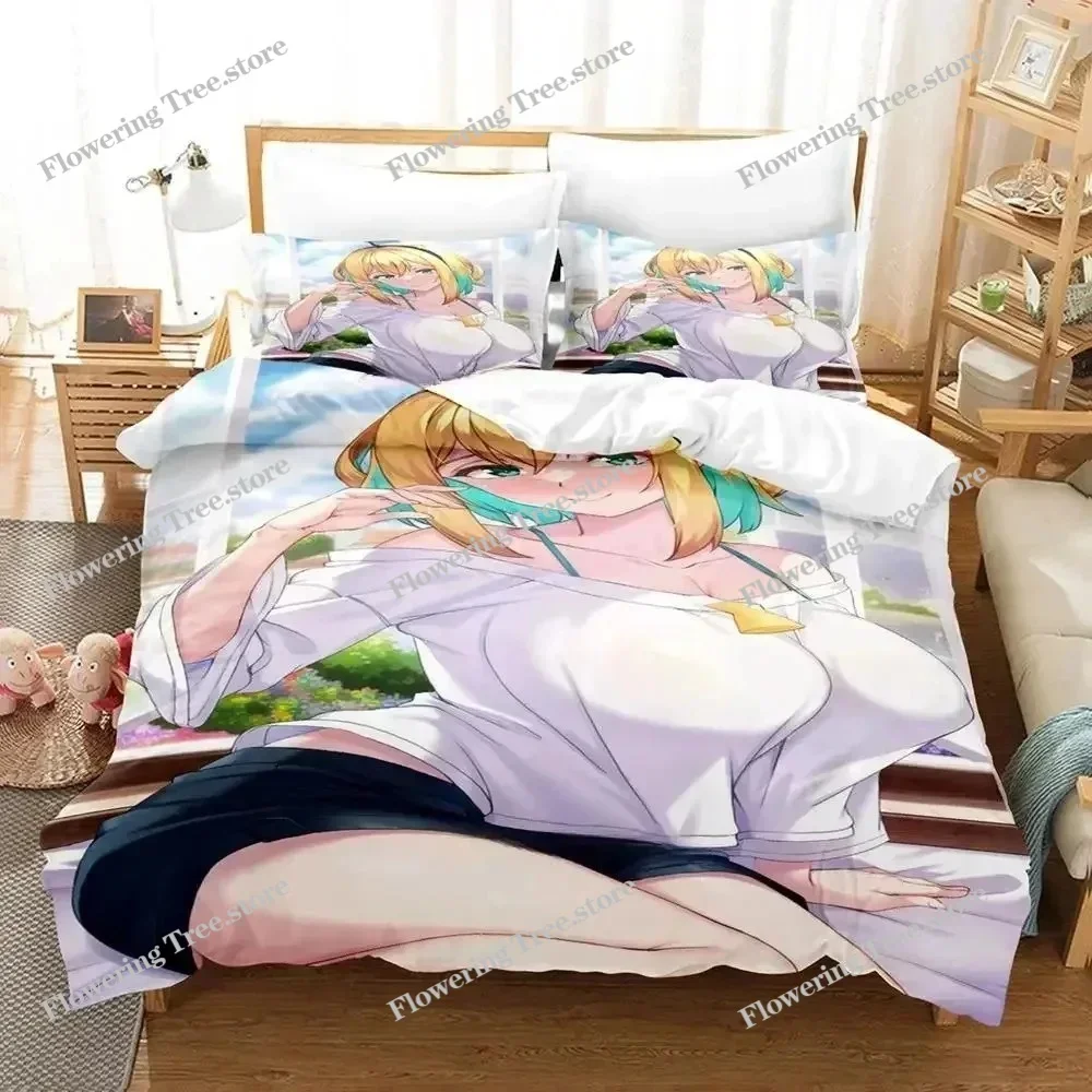 

New Pikamee Bedding Set Single Twin Full Queen King Size Bed Set Adult Kid Bedroom Duvet cover Sets 3D Print Anime Bed Sheet Set