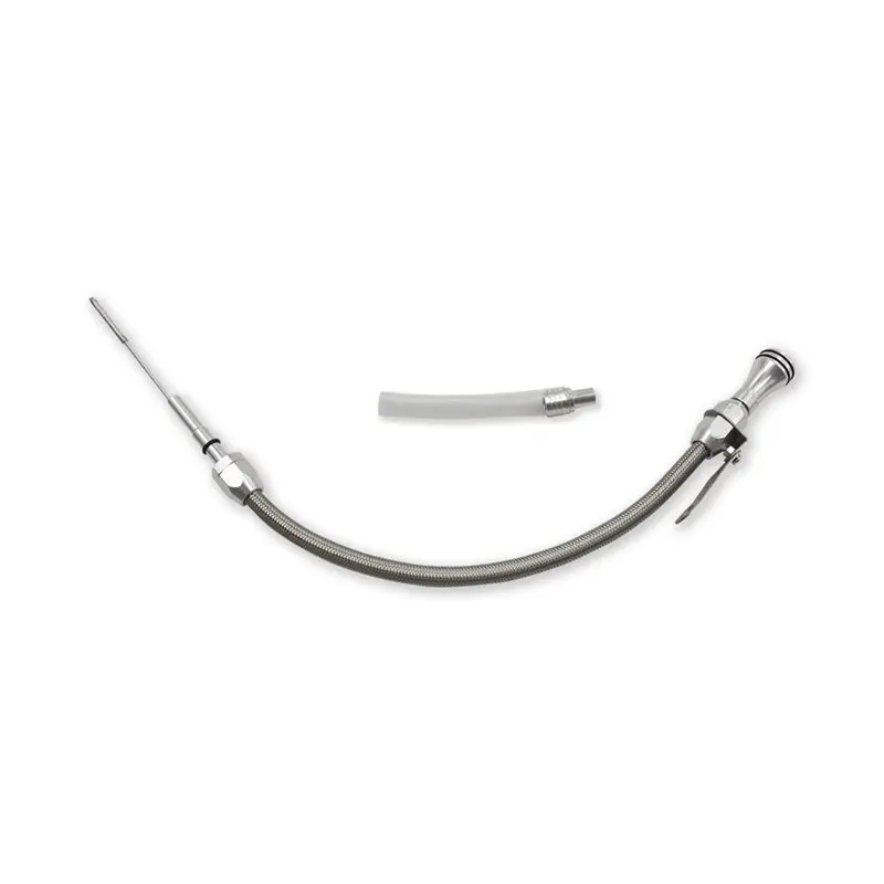 Engine Oil Dipstick For 4.8 5.7 6.0 6.2 LSX LS1 LS2 LS2 LS6 Flexible Design Silvery