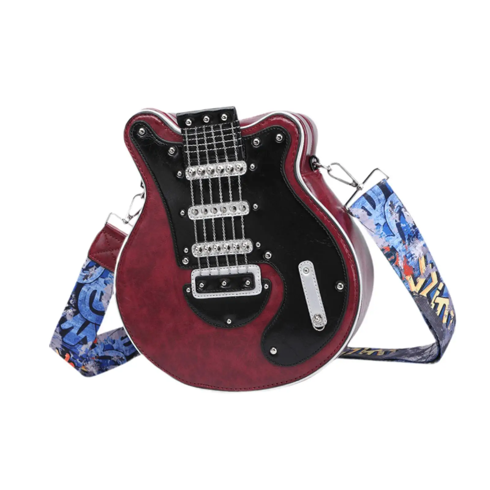 

Womens Leather Crossbody Bag Satchel Portable Purse with Adjustable Strap for