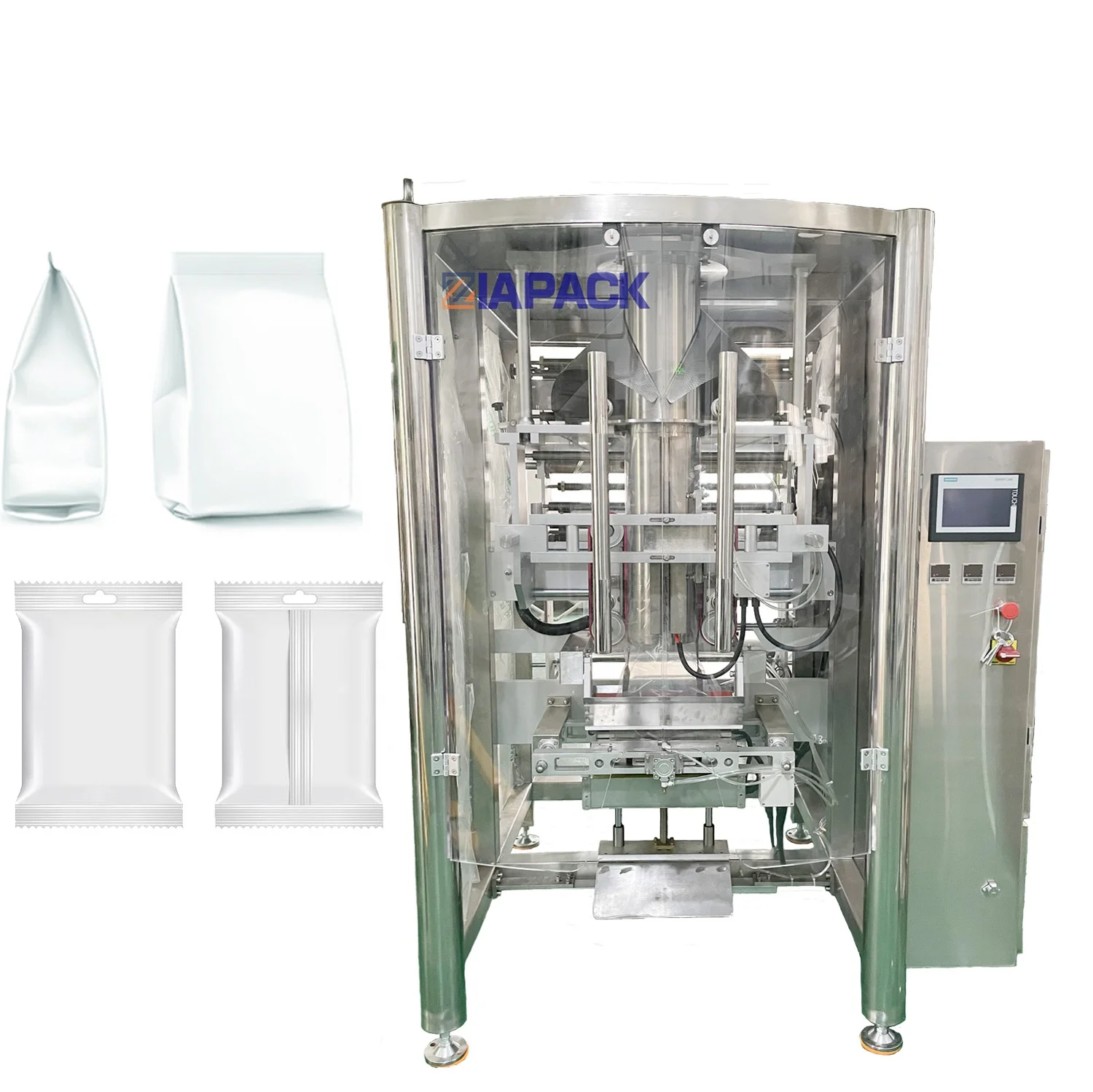 FOODLINE VFFS Packaging Machine Vertical Form Fill Seal Machine For Pet Feed Particle Automatic Weighing And Pouch Packing Work