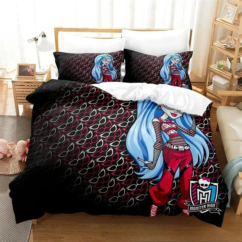 Personelity Monster Cartoon High Bedding Sets exquisite bed supplies set duvet cover bed comforter set luxury birthday gift