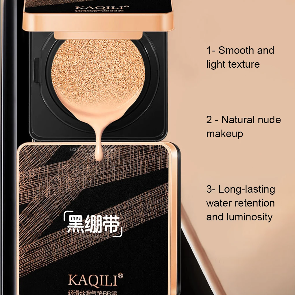 3pcs Air Cushion Foundation with Replacement Concealer Lady Face Base Makeup