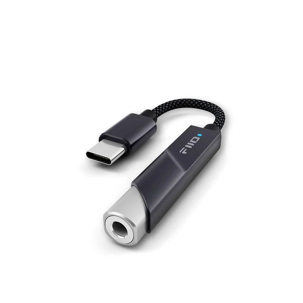 

FiiO JadeAudio KA11 USB C to 3.5mm Audio Adapter USB Dongle 32bit/384KHz, Type C to 3.5mm HiFi DAC Amplifier for Android/iOS/Win