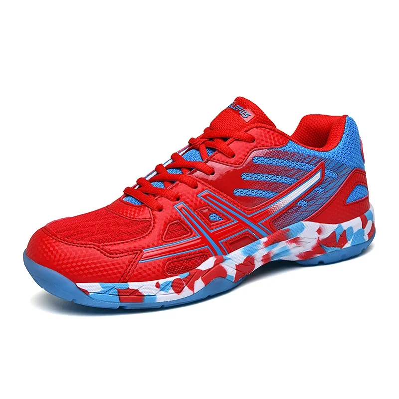 Men Women Volleyball Trainers Breathable Volleyball Sneakers Wear-resistant Volleyball Shoes Unisex Lightweight Badminton Shoes